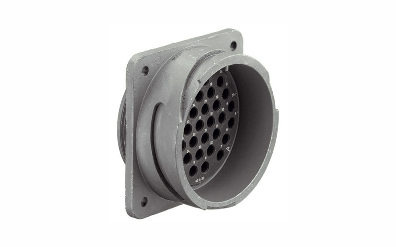 mil dtl 5015 circular connector receptacle