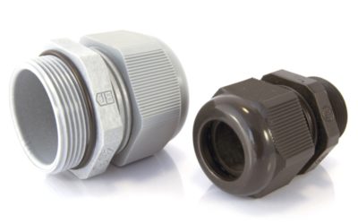 extended thread nylon metric cable gland