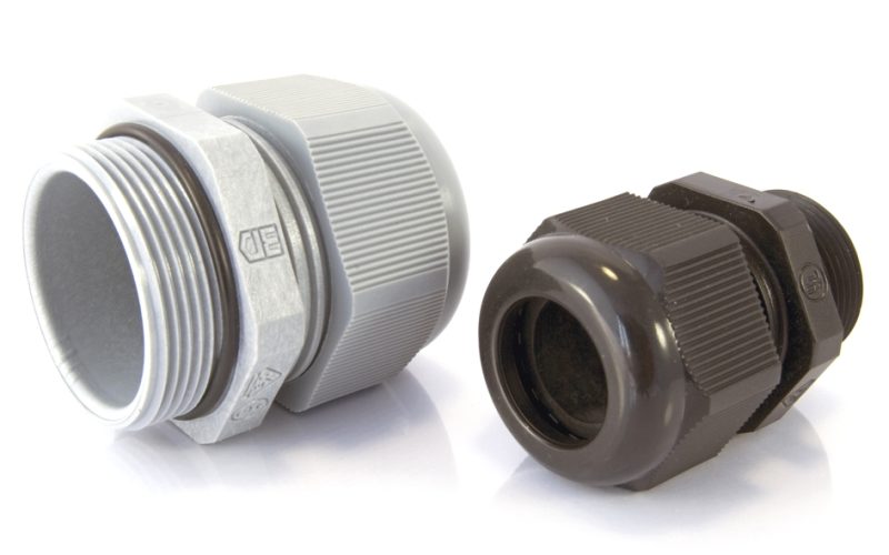 extended thread nylon metric cable gland