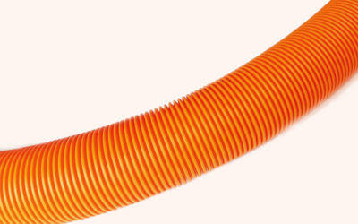polypropylene orange conduit