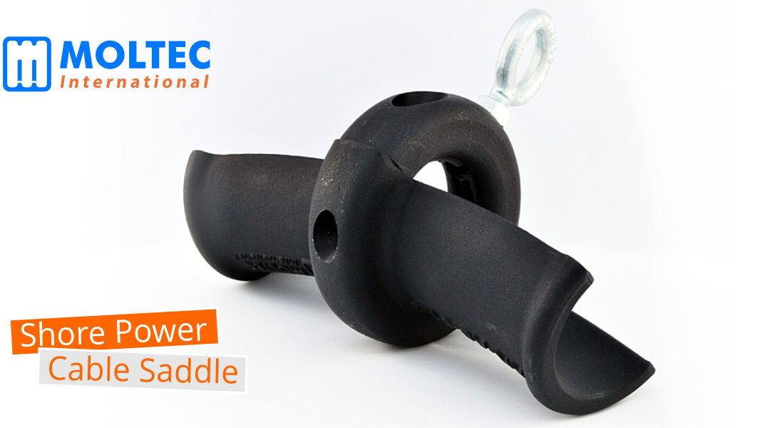shore power cable saddle